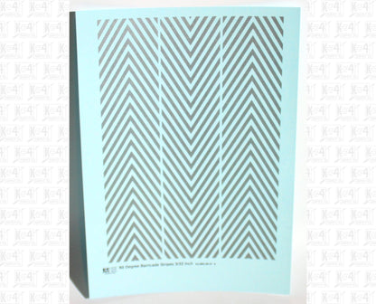60 Degree Diagonal Barricade Stripes