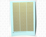 60 Degree Diagonal Barricade Stripes