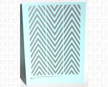60 Degree Diagonal Barricade Stripes