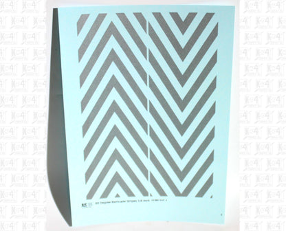 60 Degree Diagonal Barricade Stripes