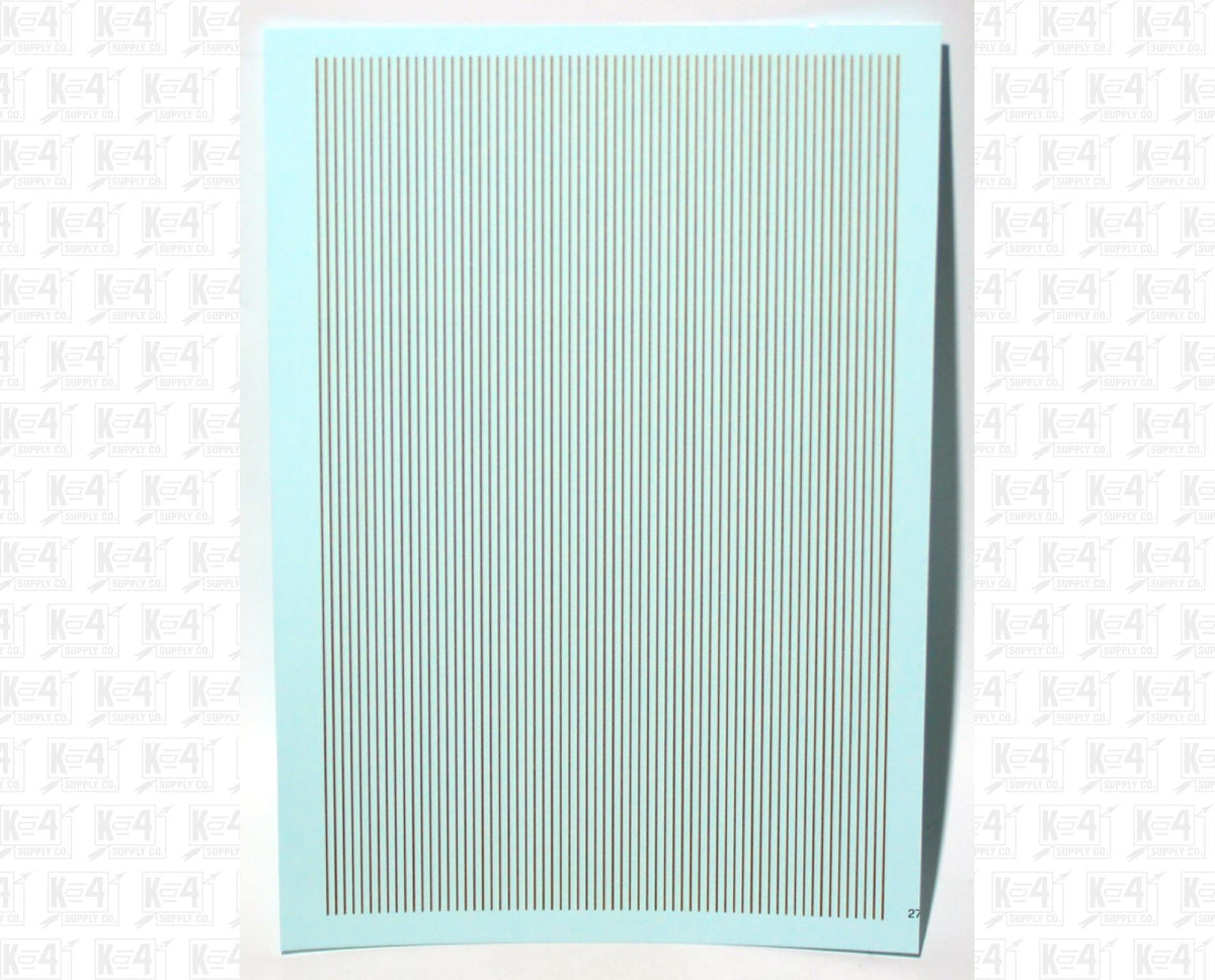 Narrow Straight Line Stripes