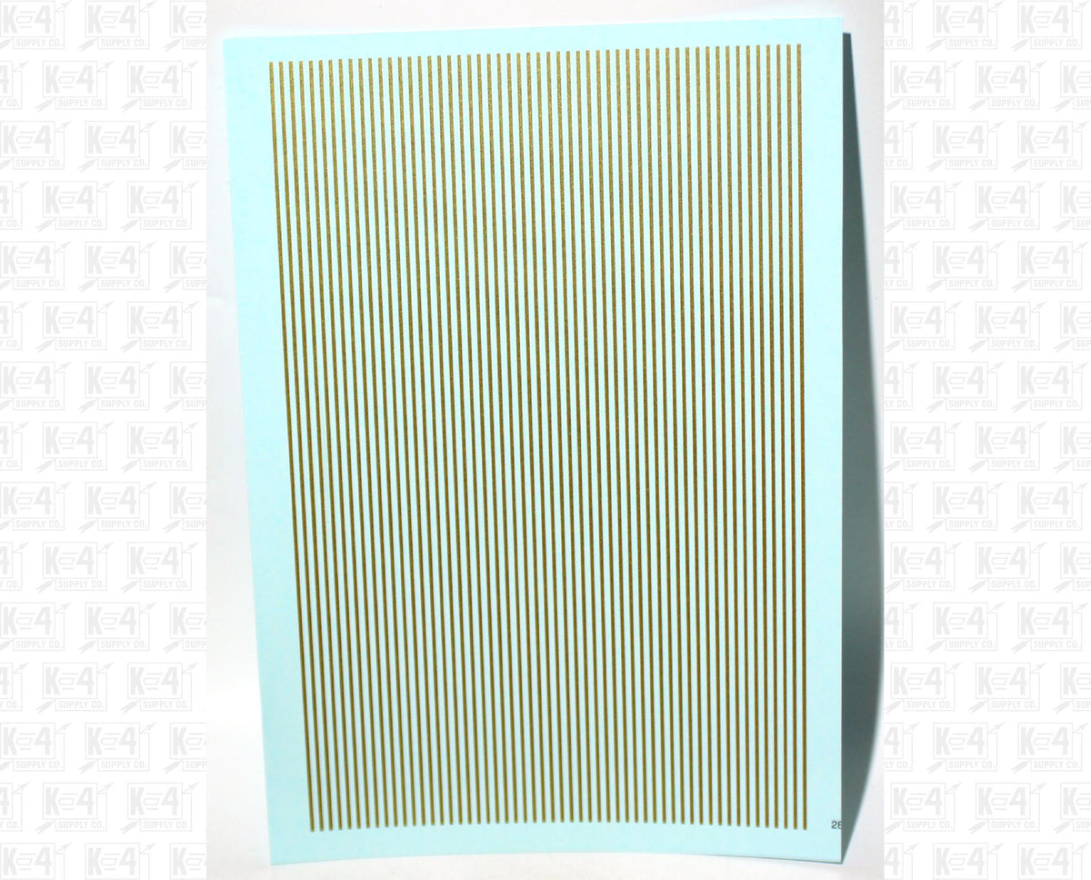 Narrow Straight Line Stripes