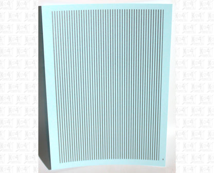 Narrow Straight Line Stripes