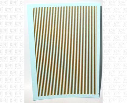 Narrow Straight Line Stripes