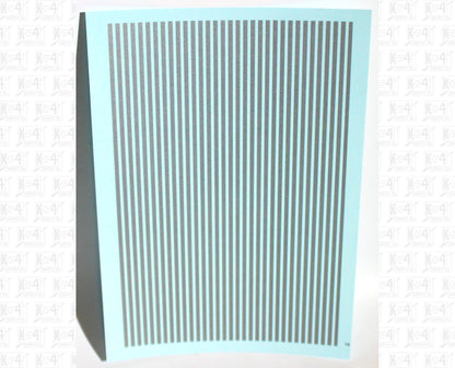 Narrow Straight Line Stripes