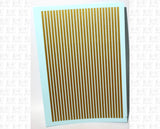 Narrow Straight Line Stripes