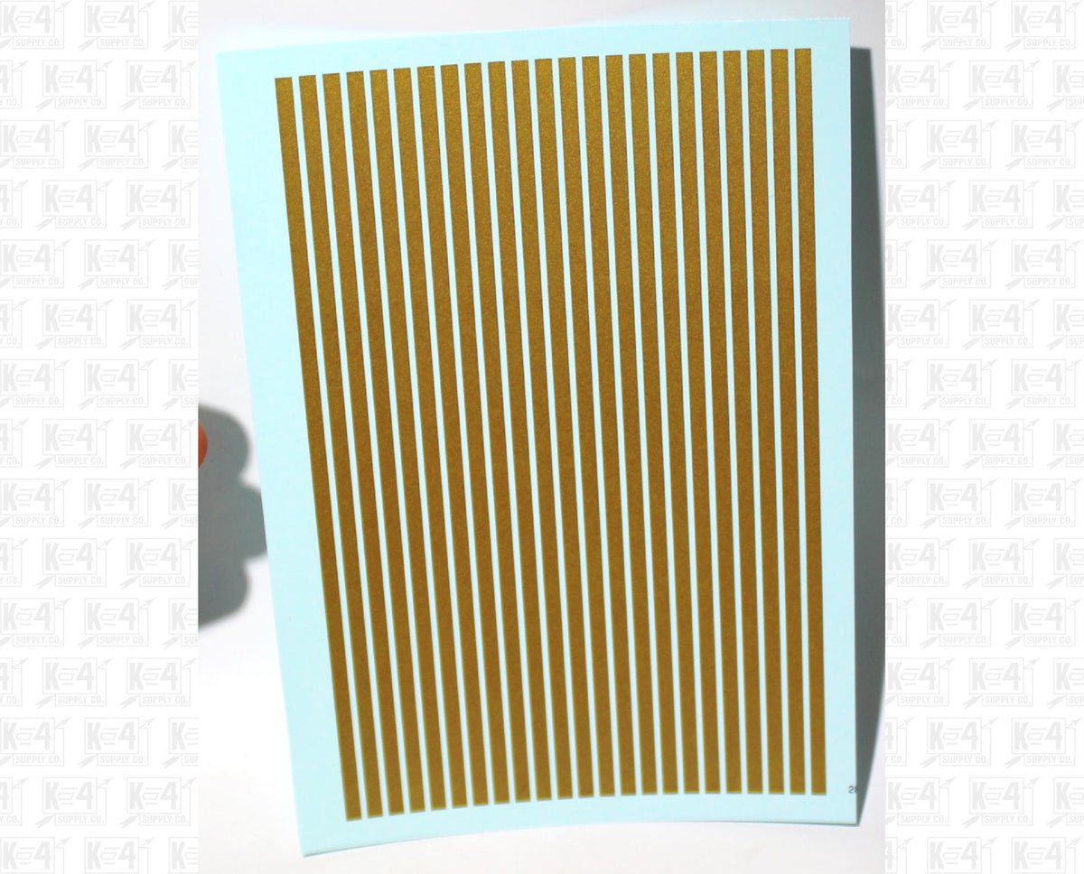Narrow Straight Line Stripes