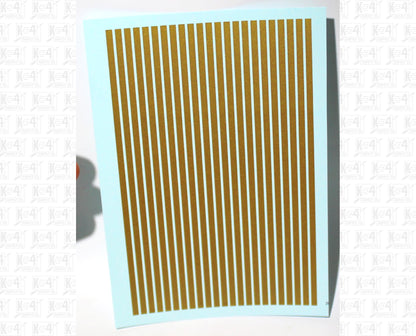 Narrow Straight Line Stripes