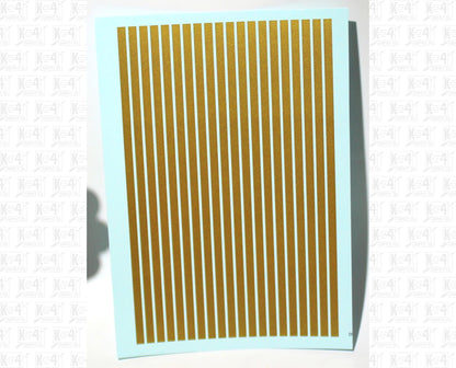 Narrow Straight Line Stripes