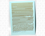 Old English Bible Letter Number Alphabet