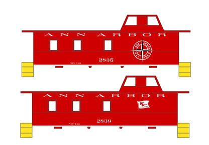 Ann Arbor Caboose White