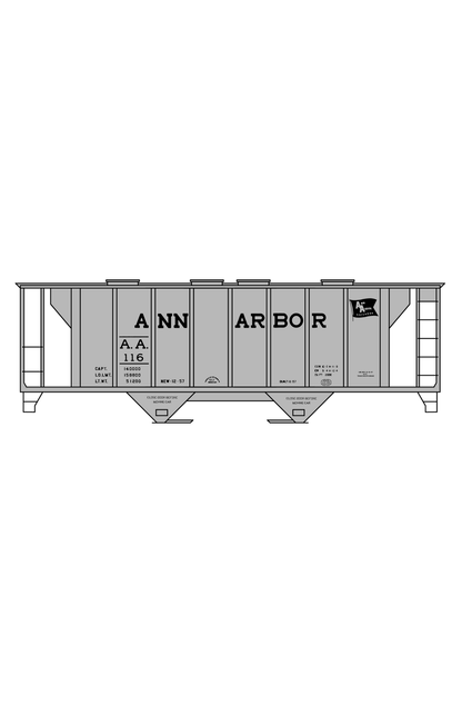 Ann Arbor Covered Hopper Black