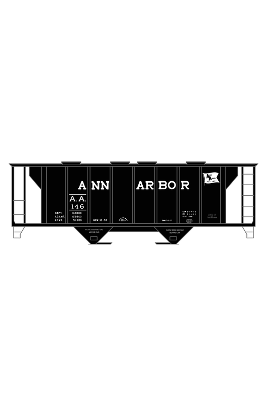 Ann Arbor Covered Hopper White