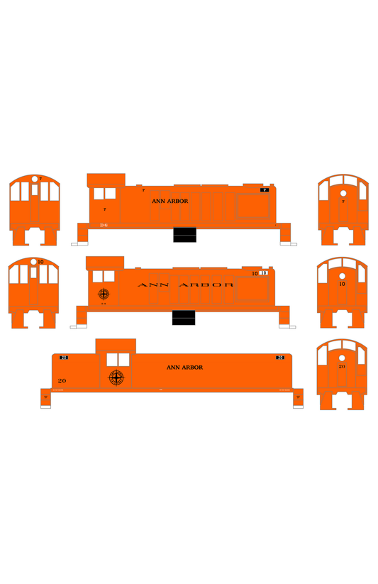 Ann Arbor Orange ALCO Diesels Black