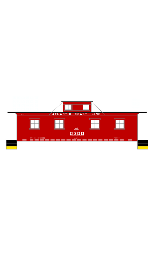 Atlantic Coast Line Caboose White