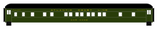 Atlantic Coast Line Heavyweight Passenger Car Yellow Pullman Cars - Decal