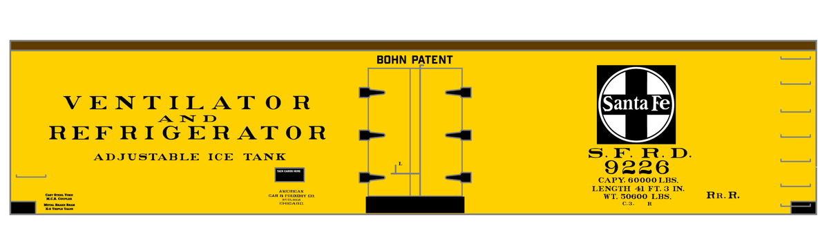 Santa Fe Bohn Patent Wood Reefer Black
