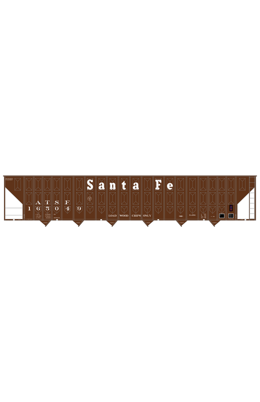 Santa Fe Jumbo Woodchip Hopper White