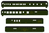 Santa Fe Heavyweight Passenger Cars Dulux Gold #2 - Decal