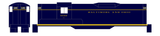 Baltimore and Ohio Diesel Locomotive Yellow Early Freight Scheme - Decal