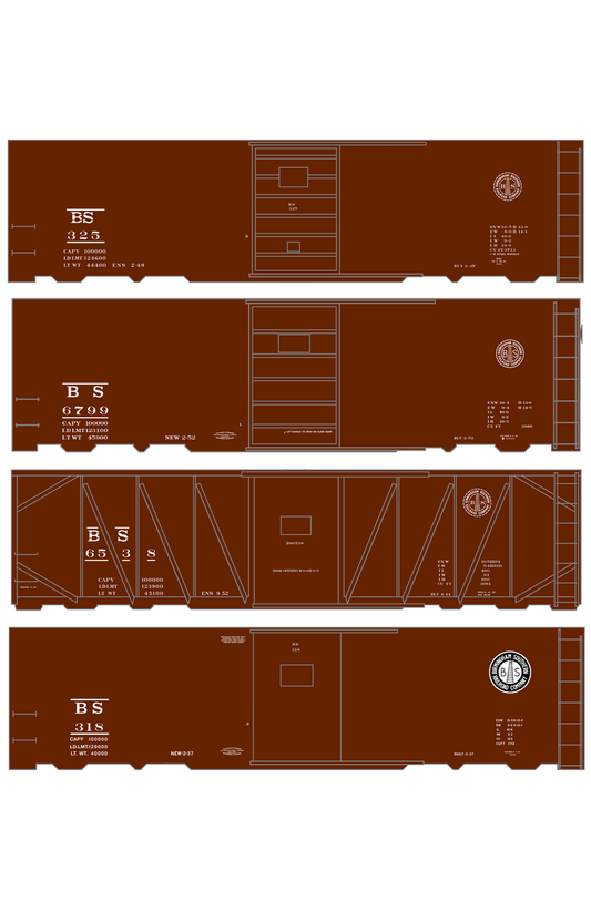 Birmingham Southern 40 Ft Boxcar White