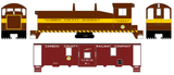 Carbon County Railway EMD Diesel Switcher and Caboose Tuscan  - Decal