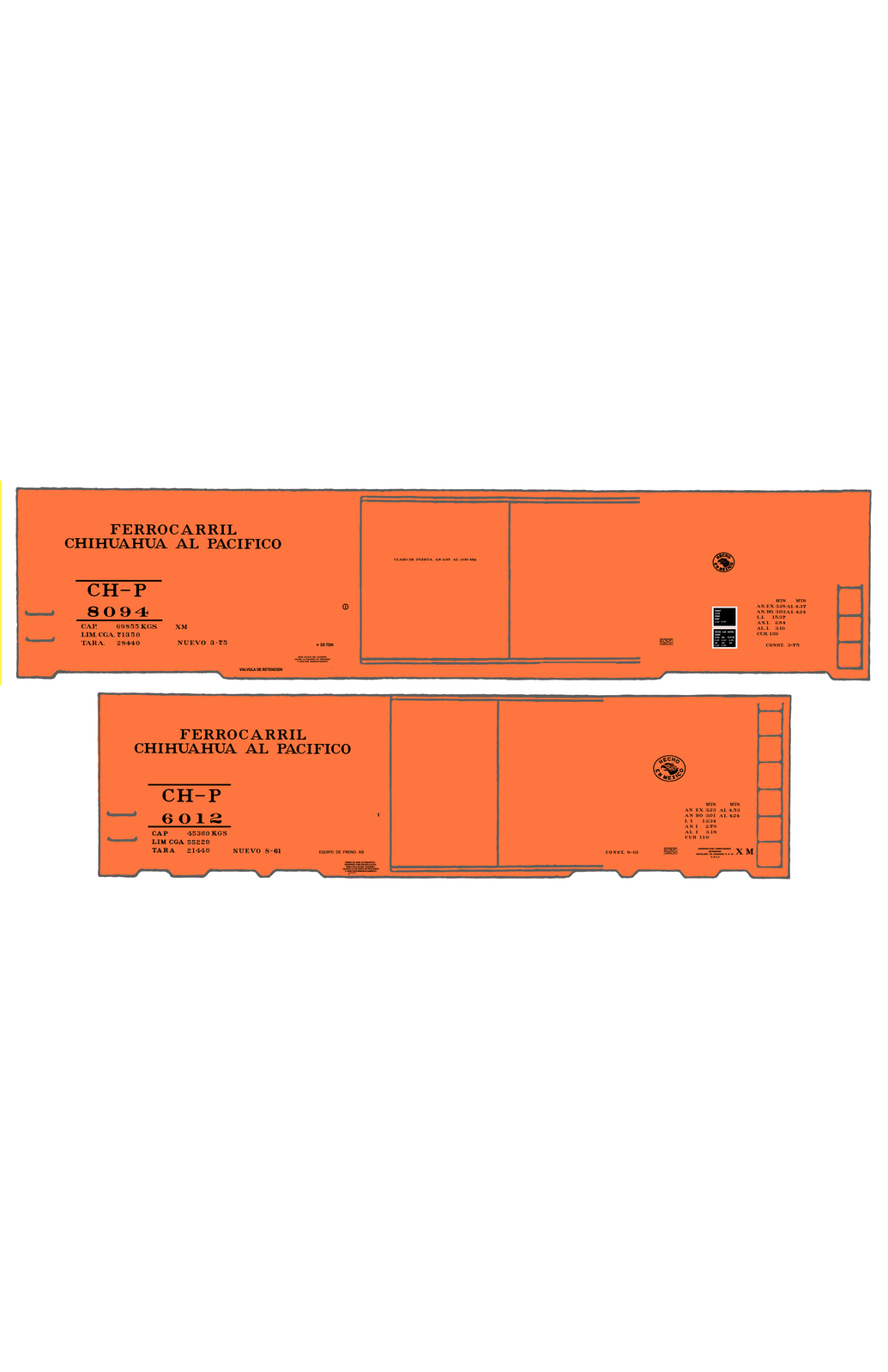FC Chihuahua Al Pacifico 40 Ft Boxcar Black