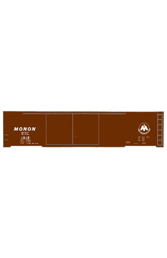 Monon (CIL) 50 Ft Auto Boxcar White