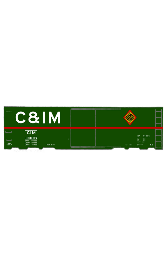 Chicago and Illinois Midland 40 Ft Boxcar 