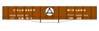 Colorado Midland 36 Ft Gondola White
