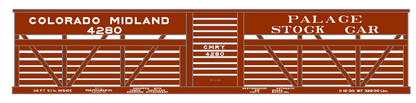Colorado Midland Palace Stock Car White