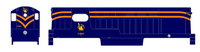 CNJ Jersey Central Lines FM Diesel Locomotive Orange and Yellow  - Decal