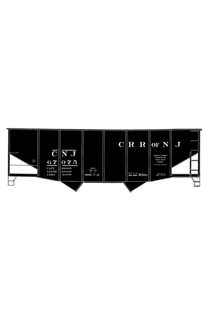 Central Of New Jersey Twin Hopper White Roman Font
