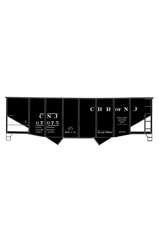 Central Of New Jersey Twin Hopper White Roman Font