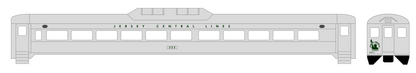 Central Of New Jersey Budd RDC Rail Diesel Car Black