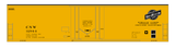 Chicago and North Western 50 Ft Insulated Boxcar Black and White Employee Owned Herald - Decal