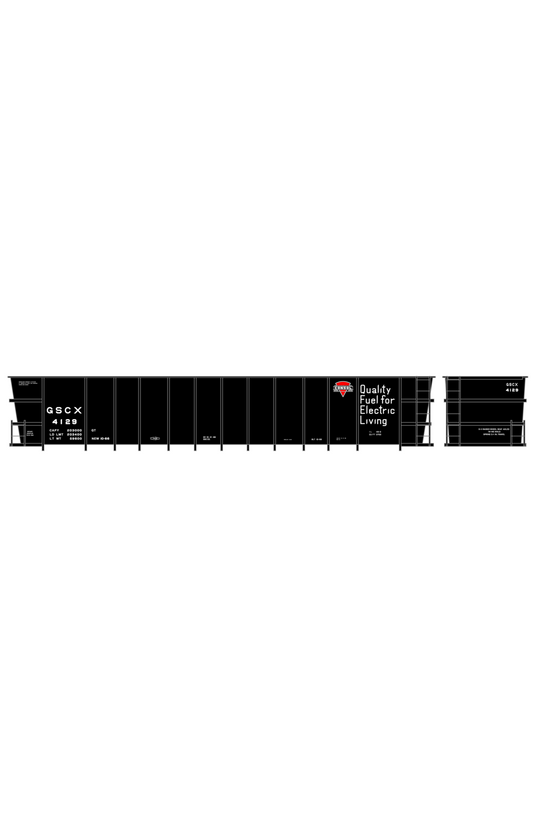 Consol Coal Coal Gondola White and Red
