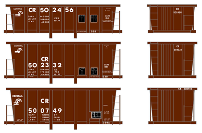 Conrail G38 / G39 Ore Jenny Car White