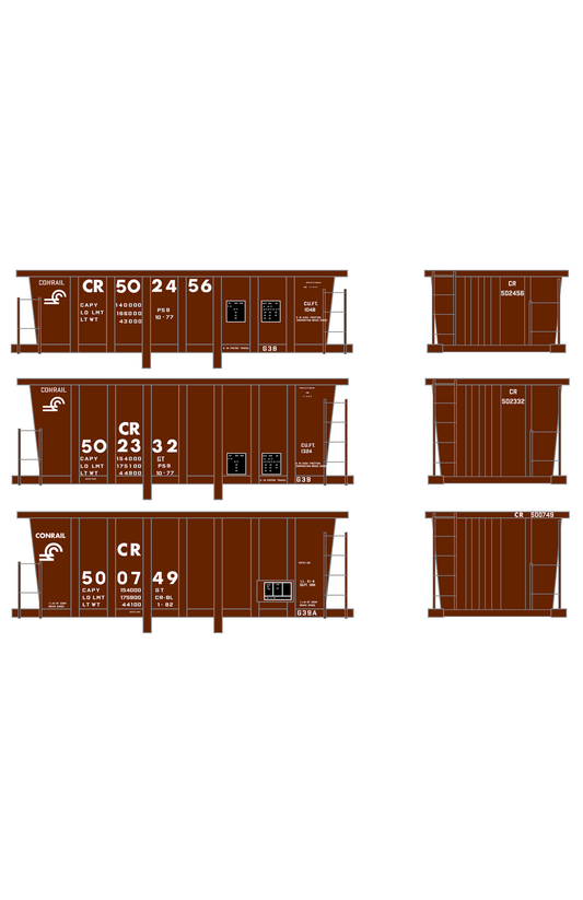 Conrail G38 / G39 Ore Jenny Car White