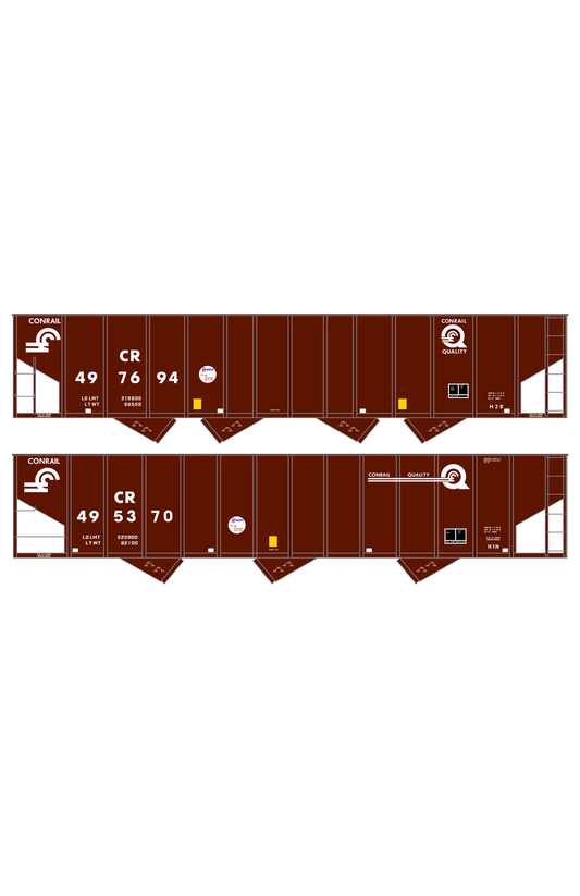 Conrail Open Hopper White Conrail Quality