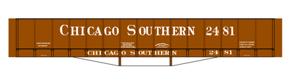Chicago Southern Wood Gondola White