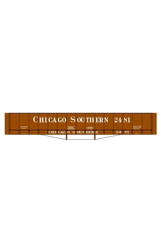 Chicago Southern Wood Gondola White