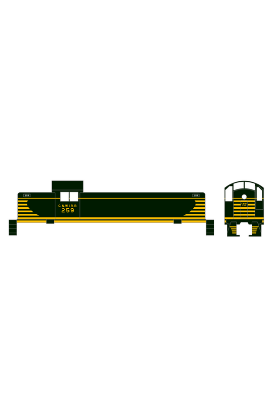 Chicago and Western Indiana ALCO RS-1 Locomotive Yellow