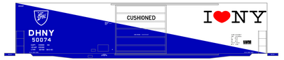 Delaware and Hudson 50 Ft Boxcar Black, White and Red I ? NY
