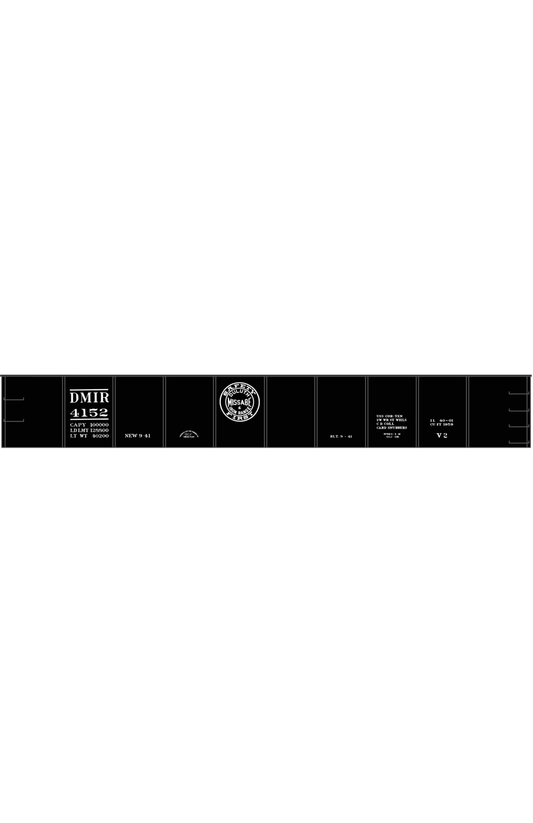 Duluth, Missabe and Iron Range 40 Ft Gondola White DMIR