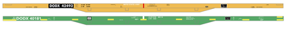 Department Of Defense Army DODX Flat Car 