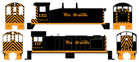 Rio Grande Diesel Switcher Orange