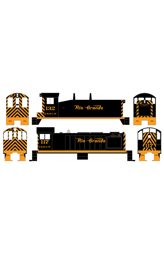 Rio Grande Diesel Switcher Orange