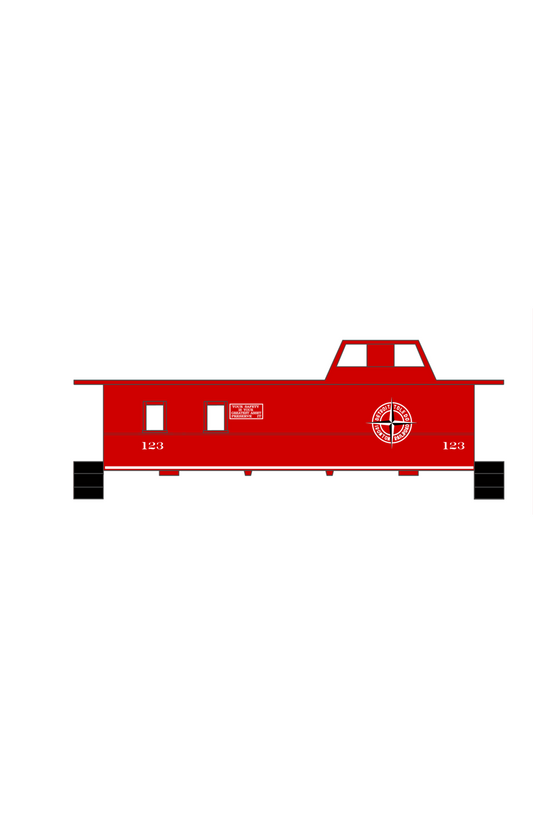 Detroit, Toledo and Ironton Caboose White DT&I