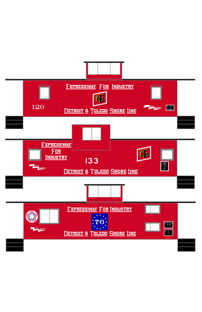 Detroit & Toledo Shore Line Caboose White
